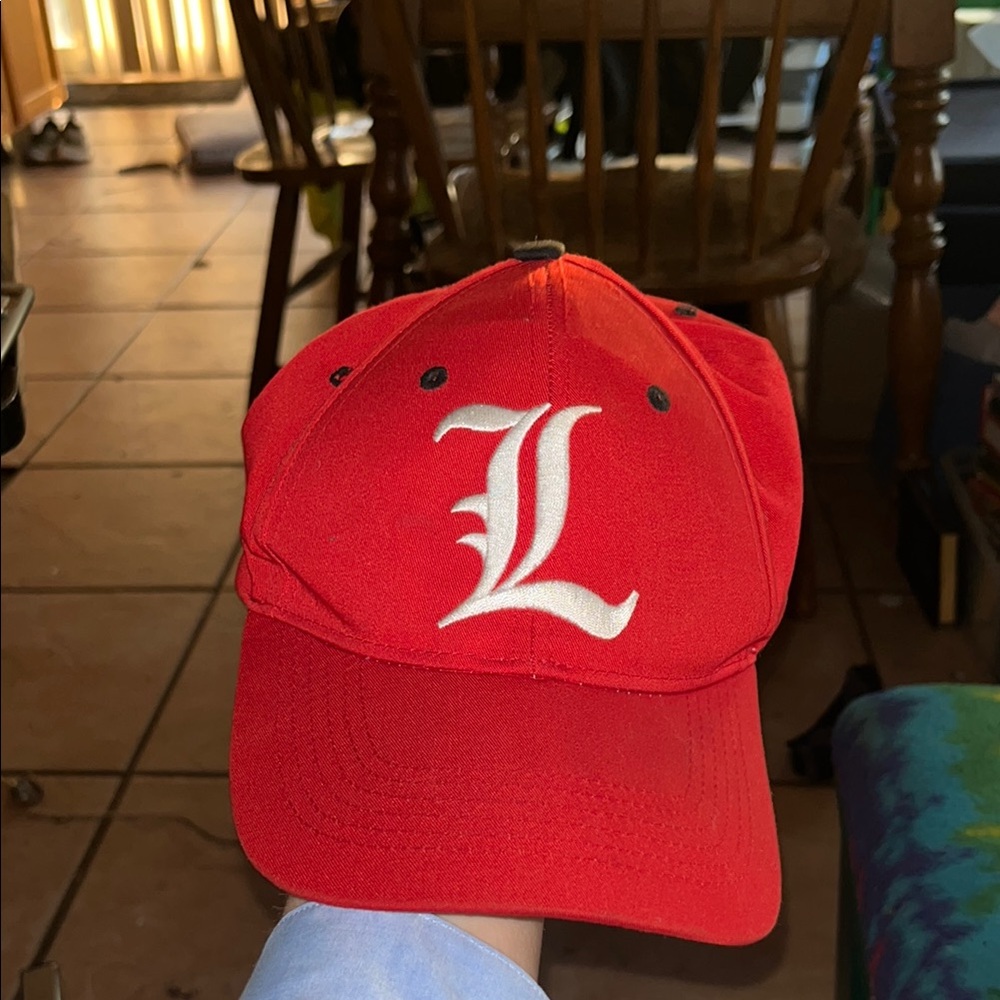 Bold Red Cap with White Lettering